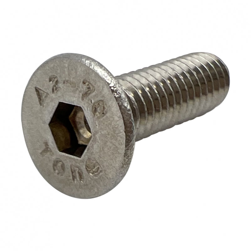 S/S HEXAGON SOCKET CS FH CAP SCREW M6x20