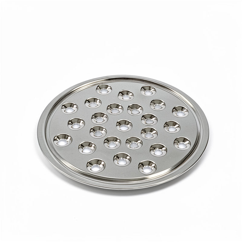 ELEKTRA PERFORATED PLATE MICRO CASA LEVER 80/05 CHROME