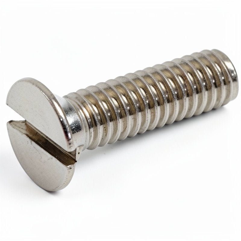 S/S SLOTTED COUNTERSUNK SCREW M4 X 14MM