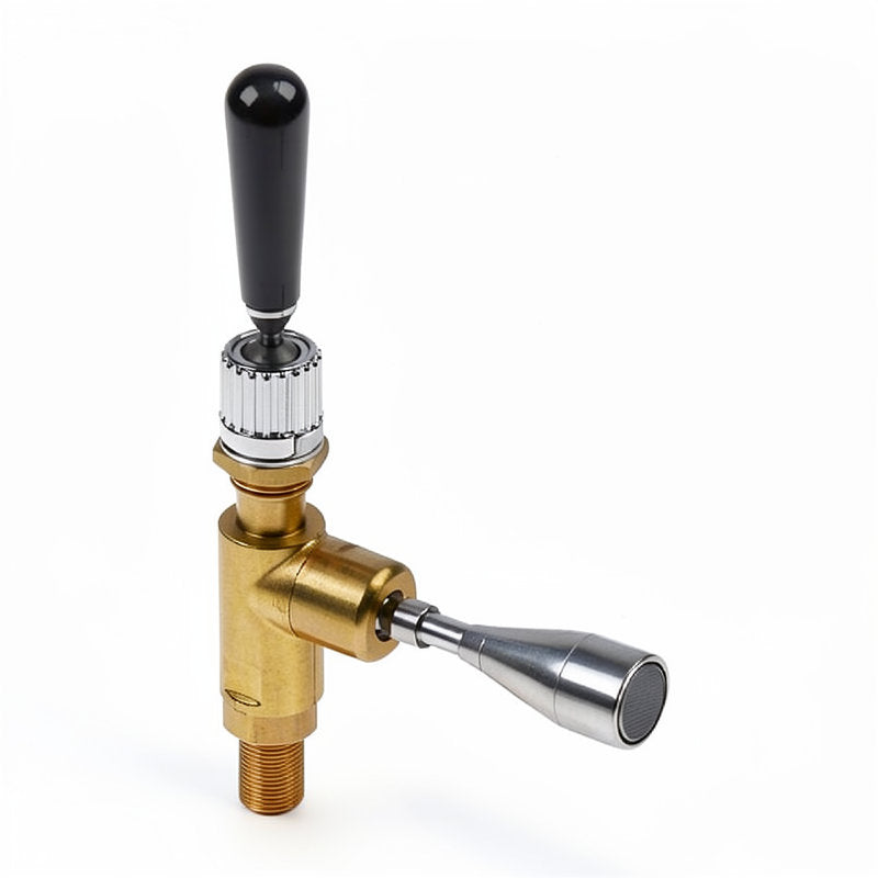 ELEKTRA UNIVERSAL WATER VALVE BLACK LEVER RAW ASSEMBLY