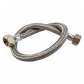 BRAIDED HOSE 0.5M 1/4 X 1/4 STRAIGHT - CONICAL
