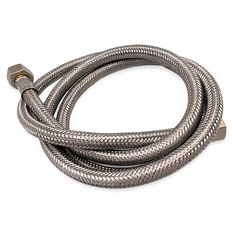 BRAIDED HOSE 1.5M 3/8 X 3/8 STRAIGHT