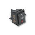 ELEKTRA BLACK KEY SWITCH AND RED LED GENERATES