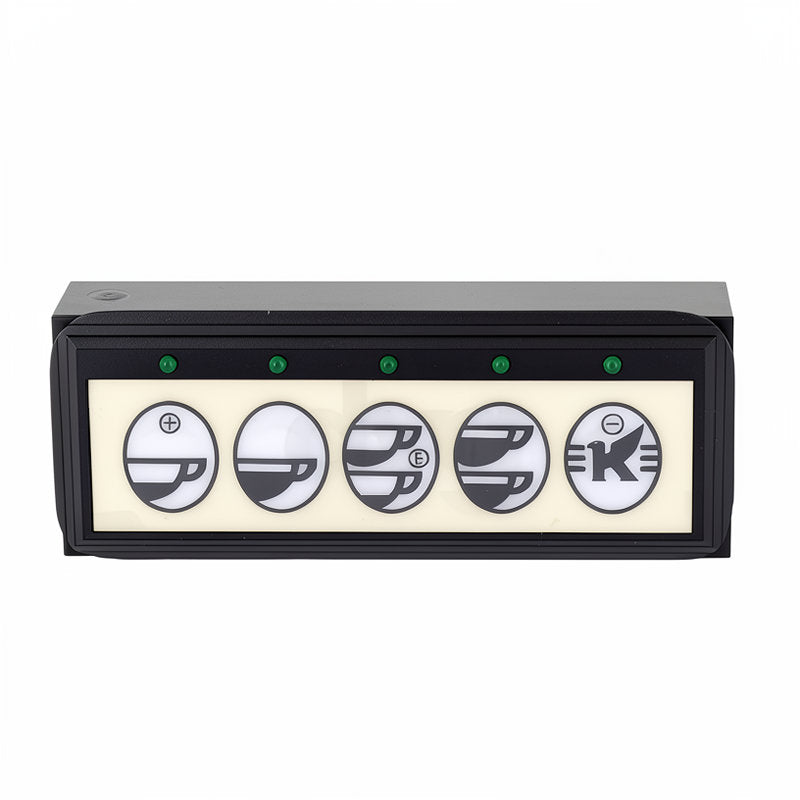 5 BUTTON TOUCHPANEL