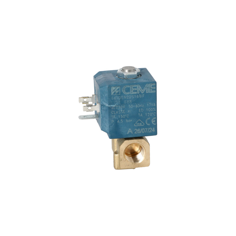SIMONELLI 2 WAY SOLENOID VALVE 230V 1/4 - CEME