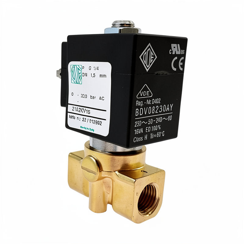 2 WAY SOLENOID VALVE 230V 1/4 9W - SIMONELLI