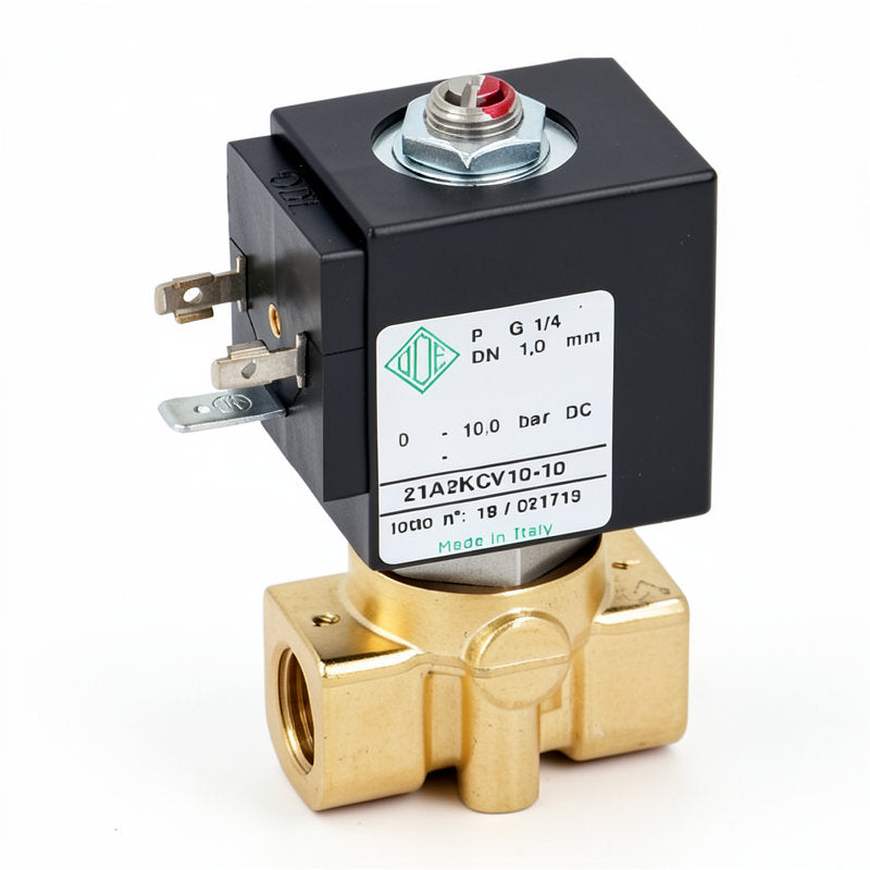 SIMONELLI 2 WAY SOLENOID VALVE 24V 1/4 1MM RUBY - ODE