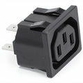 SIMONELLI / VA BUILT-IN PLUG IEC 3POLE FASTON 6,3 10A FEMALE