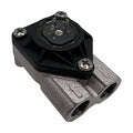 SIMONELLI / VA BRASS FLOWMETER 1/4 GAS - PLASTIC HEAD