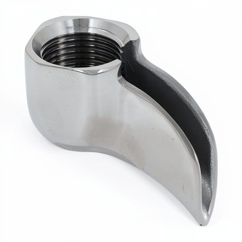 VA S/S NOZZLE 1WAY CURVED OPEN
