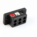BUNN TERMINAL BLOCK,3 POLE-RED/WHT/BLK