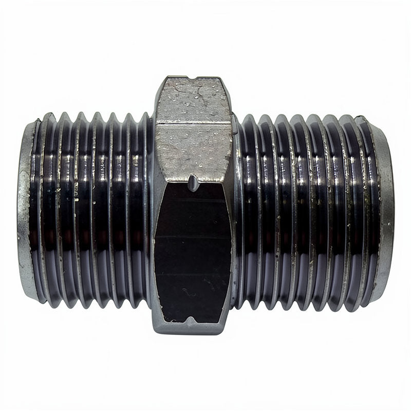 3/8M X 3/8M GAS STRAIGHT FITTING