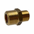 1/4M X 3/8M GAS STRAIGHT FITTING