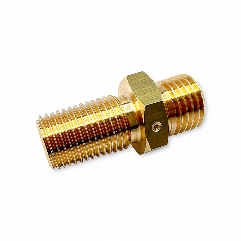 1/4M X 1/4M FLOWMETER FITTING