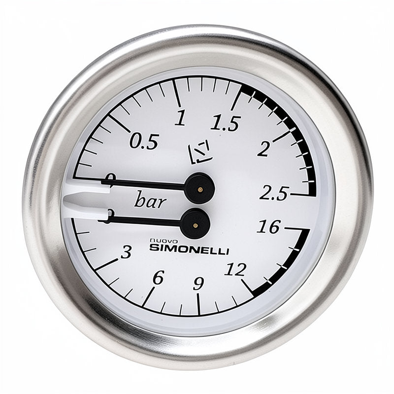 SIMONELLI DUAL PRESSURE GAUGE 60MM