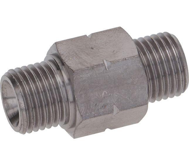 Astoria Straight Coupling Ø 1/4"m X 1/4"m Gas