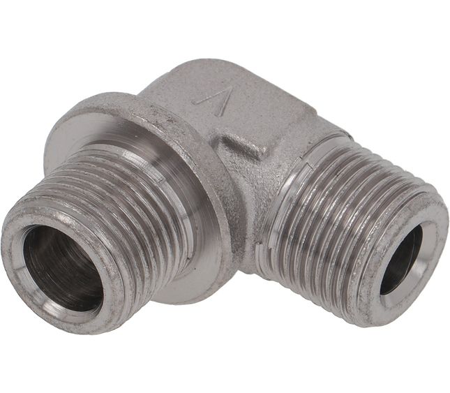 Astoria L-shaped Coupling Ø 3/8"m-3/8"m