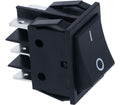 Astoria Diverter Switch Double-pole Black 16A 250V