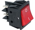 Astoria Double-pole Switch Red 16A 250V