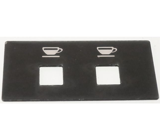 Astoria Adhesive Label For Push-button Panel 2-buttons