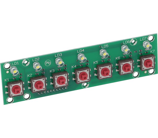 Astoria Push-button Panel Board 7-buttons