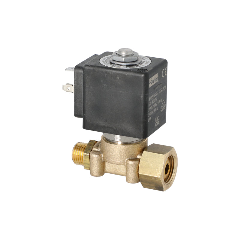 LUCIFER 2 WAY HOT WATER SOLENOID VALVE 230V 1/4 2.5MM 9W - RANCILIO