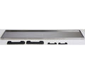 Sanremo Kit Plate of Drain 3-group Black Matt
