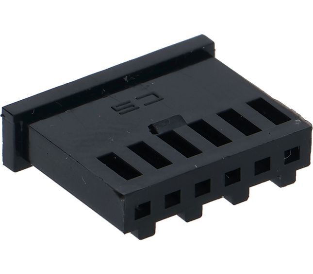 Wega Female Black Electr Connect 6HOL