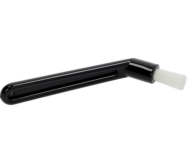 Wega Short Black Nylon Bristle Brush