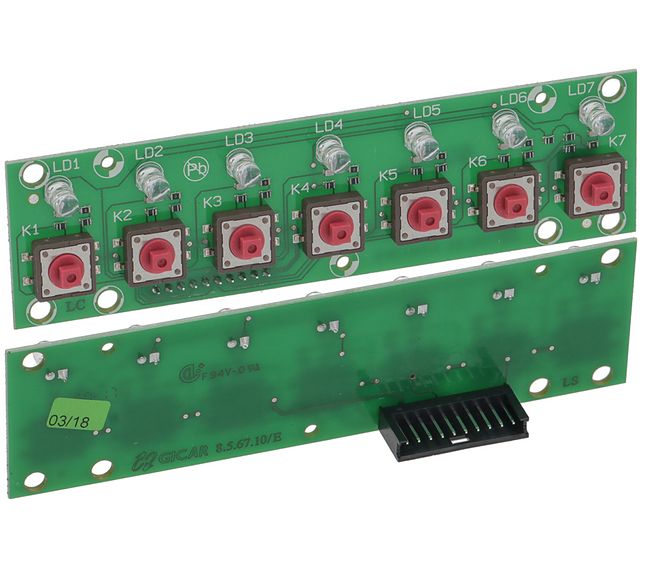 Wega Printed Circuit Push Button 7T - CONCEPT/SPHERA/WCONCEPT