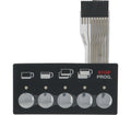 Wega Push-button Membrane 5-buttons