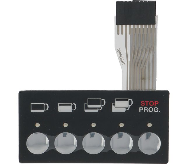Wega Push-button Membrane 5-buttons