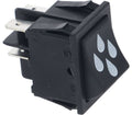 Wega Button Bip Black Serigrafato
