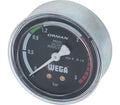 Wega Pressure Gauge Tondo 3 Atm Fondo Black Cw510l