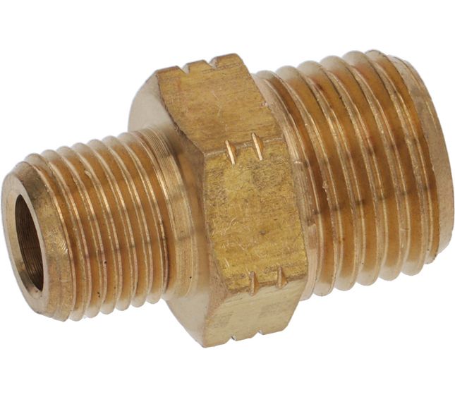 Wega Straight Coupling Ø 1/8"m X 1/4"m Gas