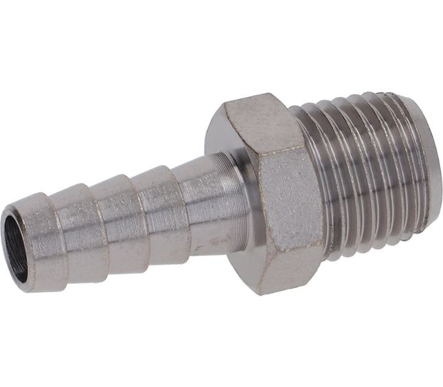 Wega Hose End Fitting Ø 1/4"m - Ø 8 MM