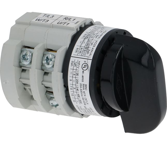 Wega Selector Switch 0-1 Positions 20A 400V
