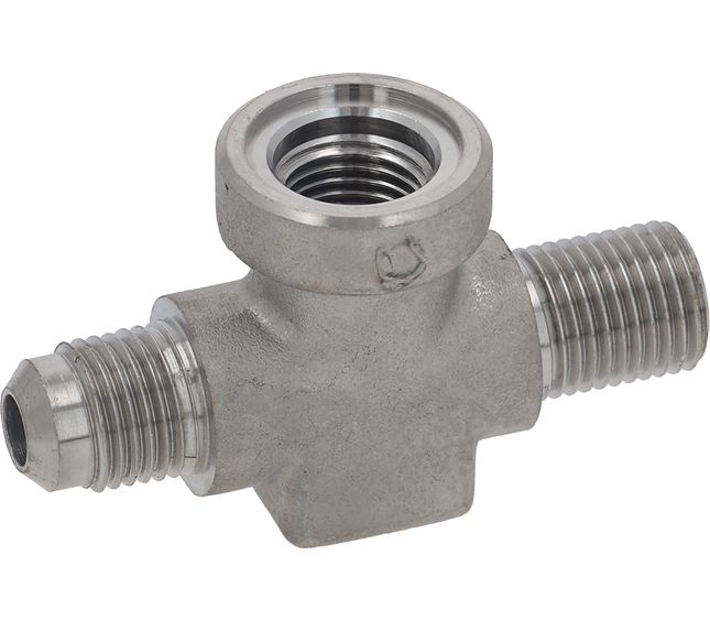 Cimbali T-fitting 1/4"mx1/4"fx1/4"m