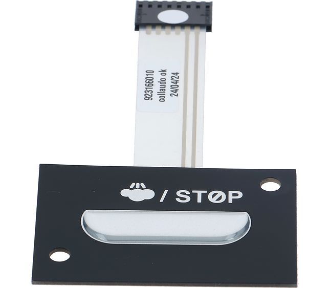 Faema Push-button Panel Black 1-group