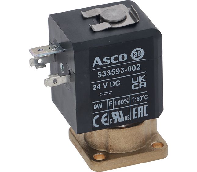 Sanremo Solenoid Valve 2-way 32X32 24VDC 9W