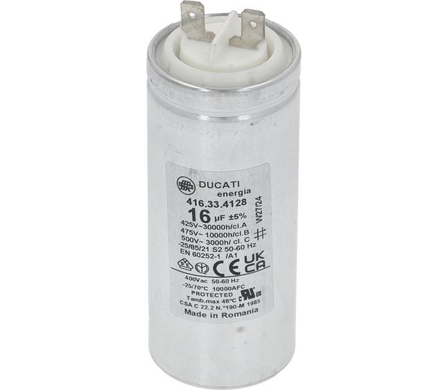 Sanremo Capacitor 16µf 230-110v