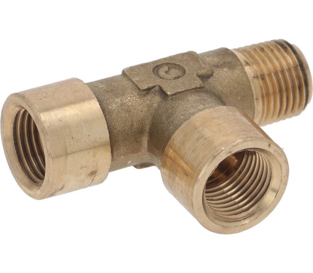 Sanremo T-fitting Ø 1/8"m-1/8"f-1/8"f