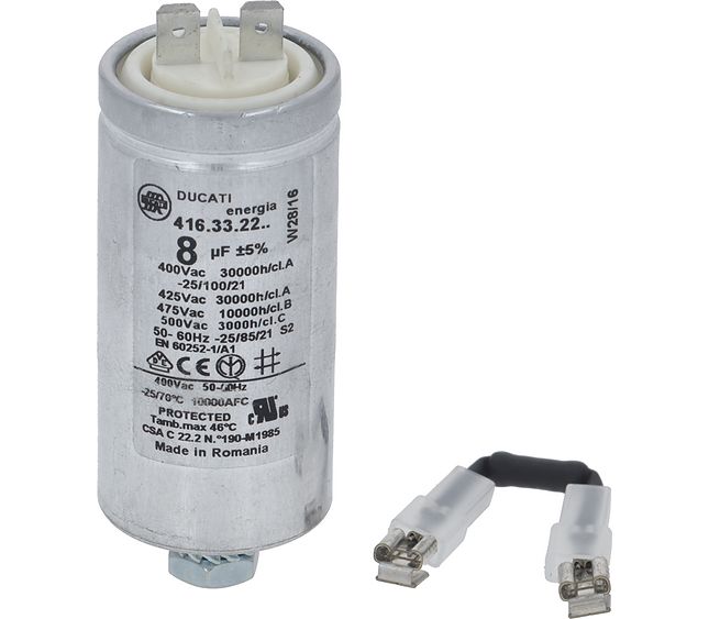 Faema Capacitor 8MF W/heating Element