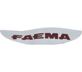 Faema Rear Sticker White