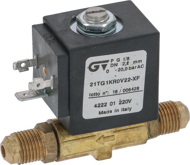 Quality Espresso Solenoid Valve 2 Way Ø 1/4"m 230/240V