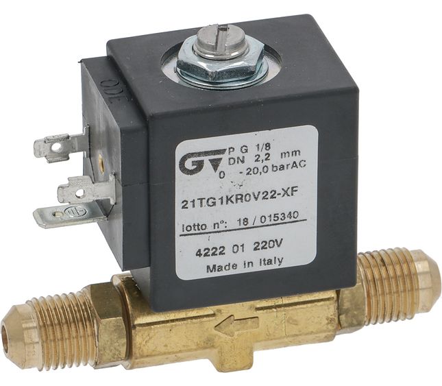 Quality Espresso Solenoid Valve 2 Way Ø 1/4 230/240V
