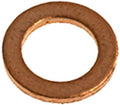 ECM / Faema Flat Gasket Copper Ø 10X6X1 Mm-10 Pcs