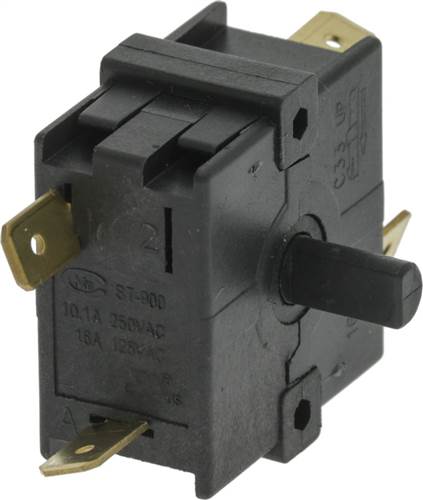 DeLonghi Selector Switch 0-2 Positions 16A 250V - commercial coffee spare part