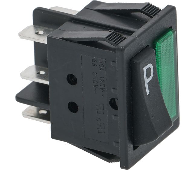 Bezzera Switch Bipolare Black 16A 250V