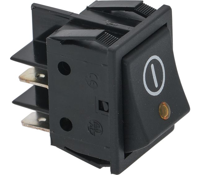 Bezzera Switch Bipolare Black 16A 250V